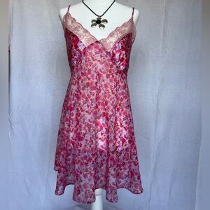 Floral slip dress